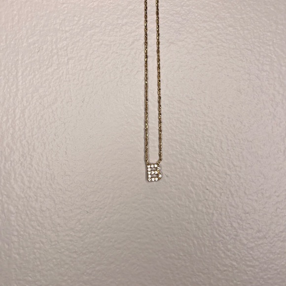 Letter “B” Necklace - Picture 1 of 3